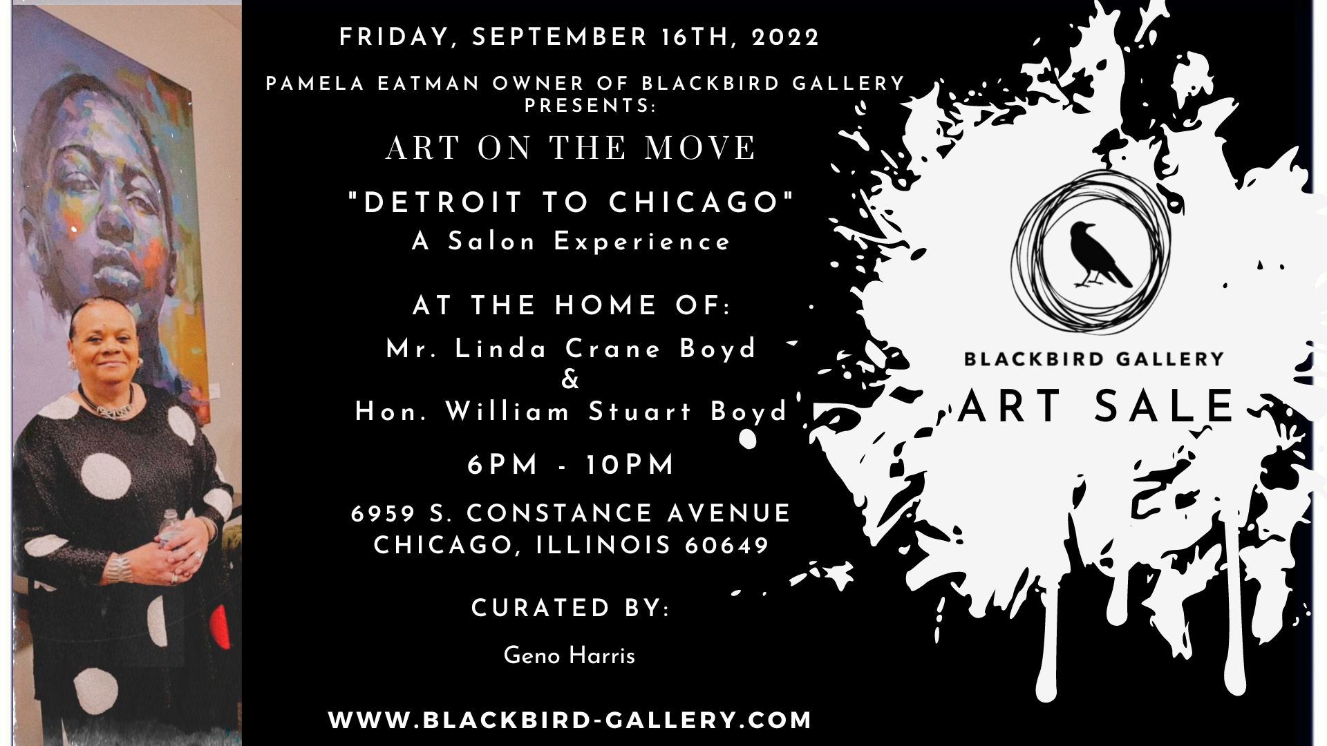 ART ON THE MOVE’ A CHICAGO ART SALON, SHOW AND RECEPTION
