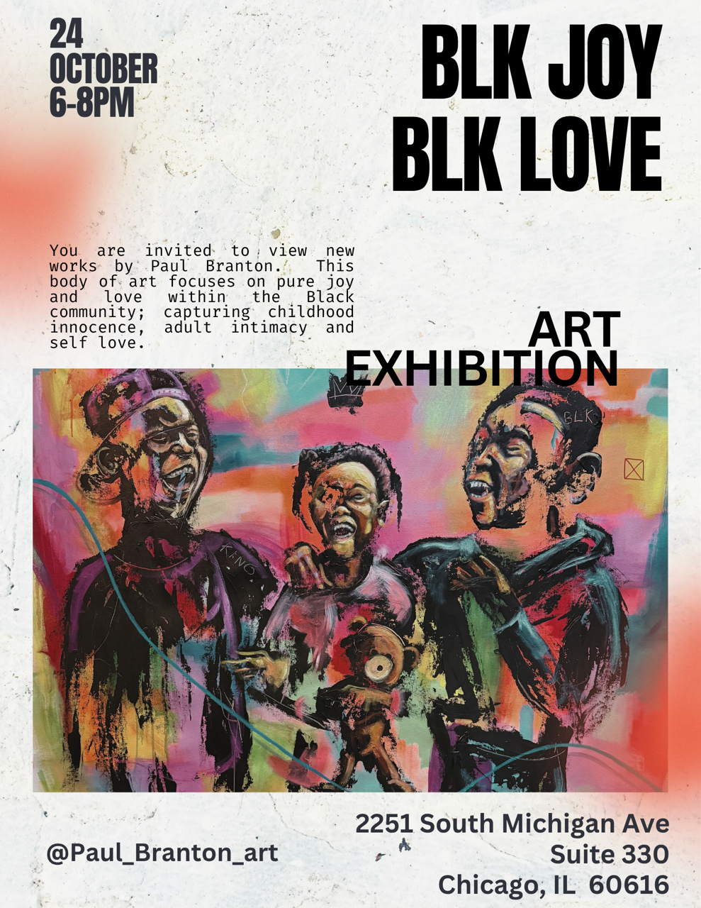 BLK JOY BLK LOVE Art Exhibition – October 24